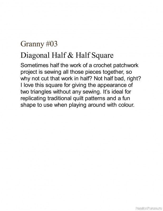 Вязаные проекты в книге «Every Way with Granny Crochet». 1 часть
