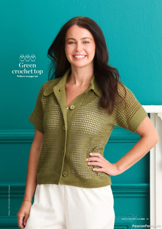 Вязаные проекты в журнале «Better Homes & Gardens Specials №7 2026»