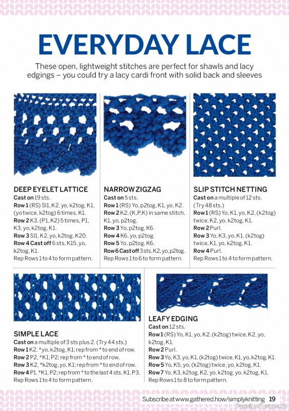 Вязаные проекты в журнале &laquo;Simply Knitting №276 2026&raquo;