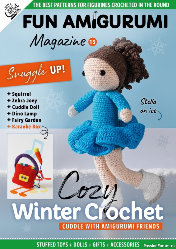 Вязаные проекты крючком в журнале &laquo;Fun Amigurumi Magazine №15 2025&raquo;