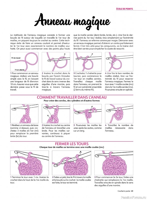 Вязаные проекты крючком в журнале «Crochet a porter - Fevrier/Avril 2026»