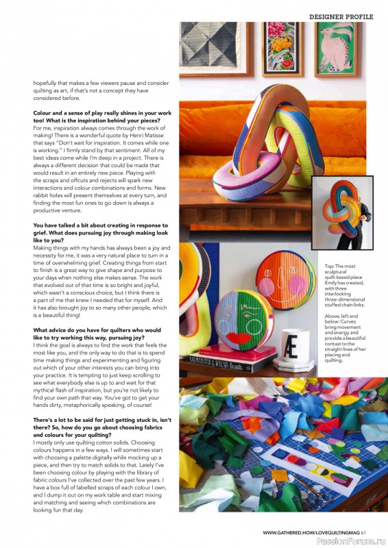 Коллекция проектов для рукодельниц в журнале &laquo;Love Patchwork & Quilting №158 2025&raquo;