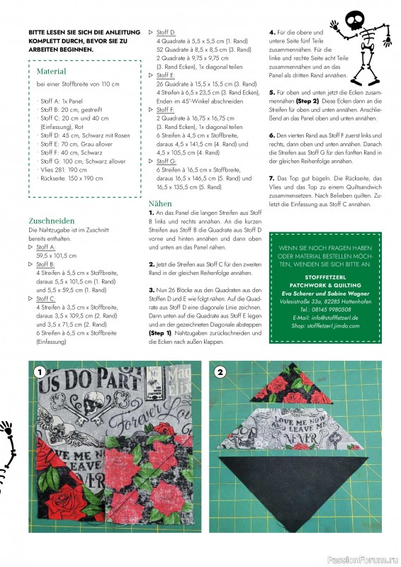 Коллекция проектов для рукодельниц в журнале «Nähen & Patchwork №5 2026»