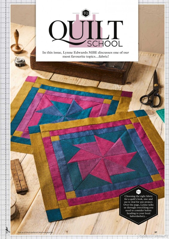 Коллекция проектов для рукодельниц в журнале &laquo;Todays Quilter №138 2026&raquo;