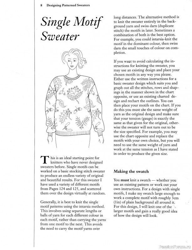 Коллекция узоров в книге «Charts for Colour Knitting»