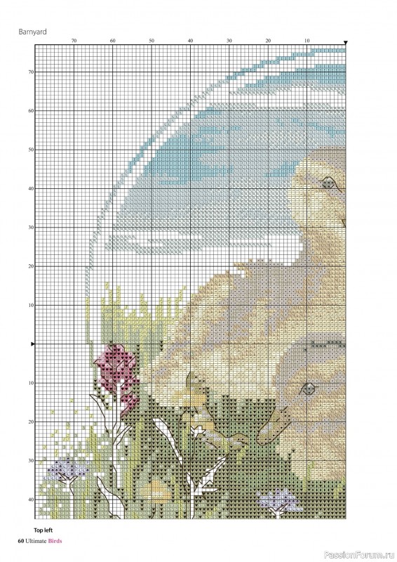 Коллекция вышивки в журнале «Cross Stitch Birds - March 2025»