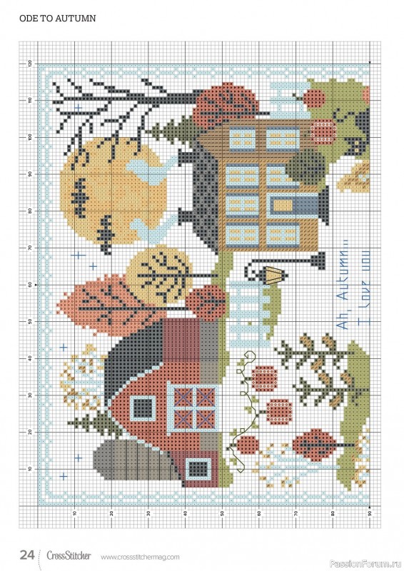 Коллекция вышивки в журнале «CrossStitcher №388 2022»