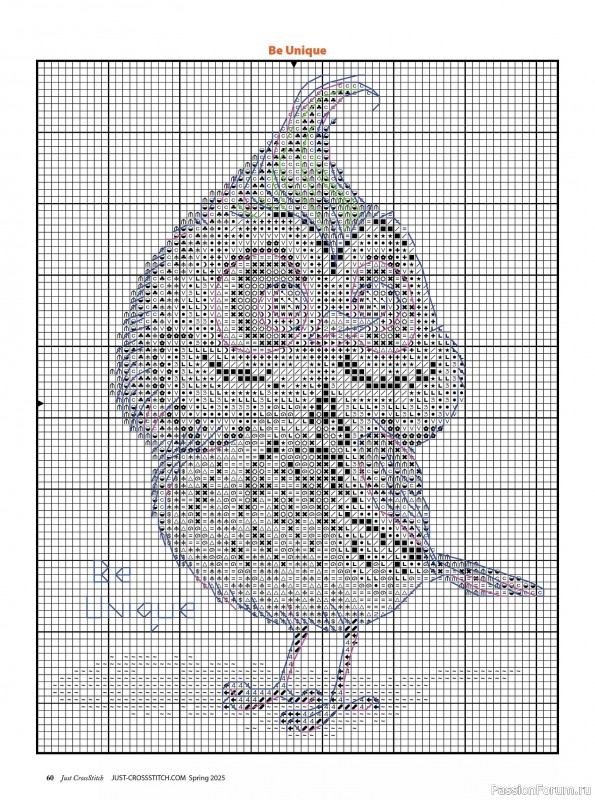 Коллекция вышивки в журнале «Just CrossStitch - Spring 2025»
