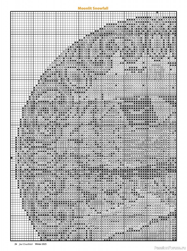 Коллекция вышивки в журнале «Just CrossStitch - Winter 2025»