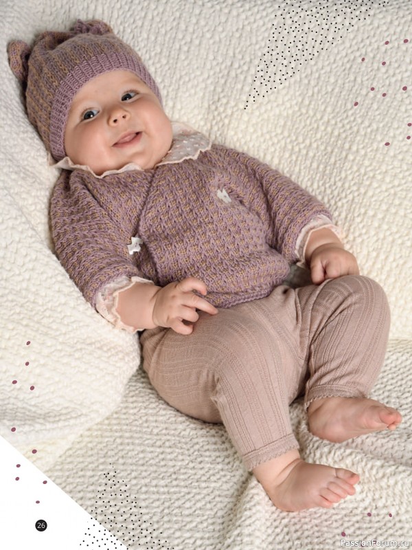 Вязаные модели для детей в журнале «Baby Maschenmode №67 2025»