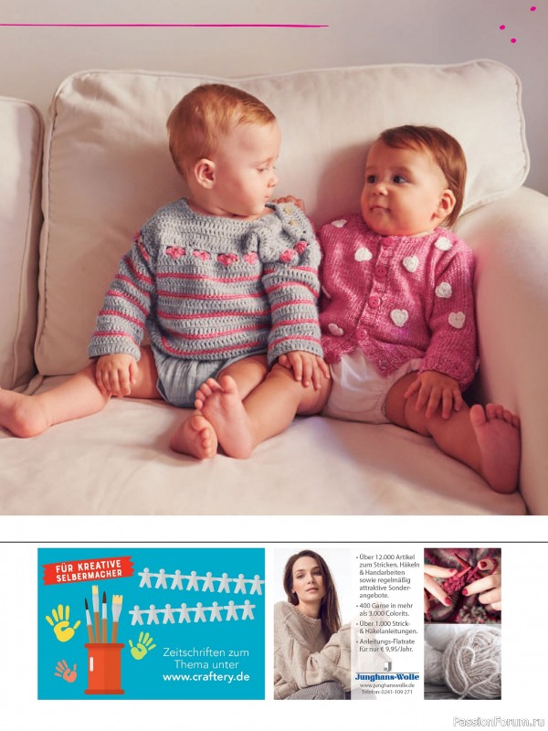 Вязаные модели для детей в журнале &laquo;Baby Maschenmode №68 2026&raquo;