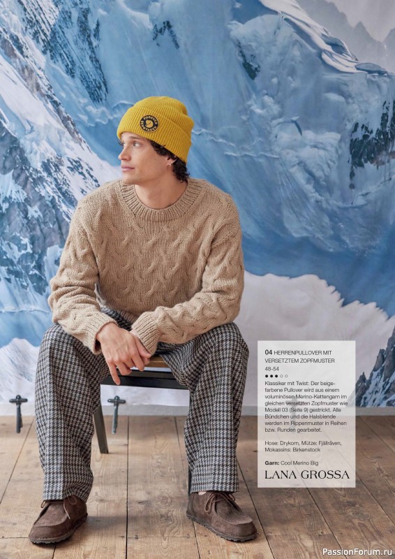 Вязаные модели в журнале «Burda Stricken №4 2026»