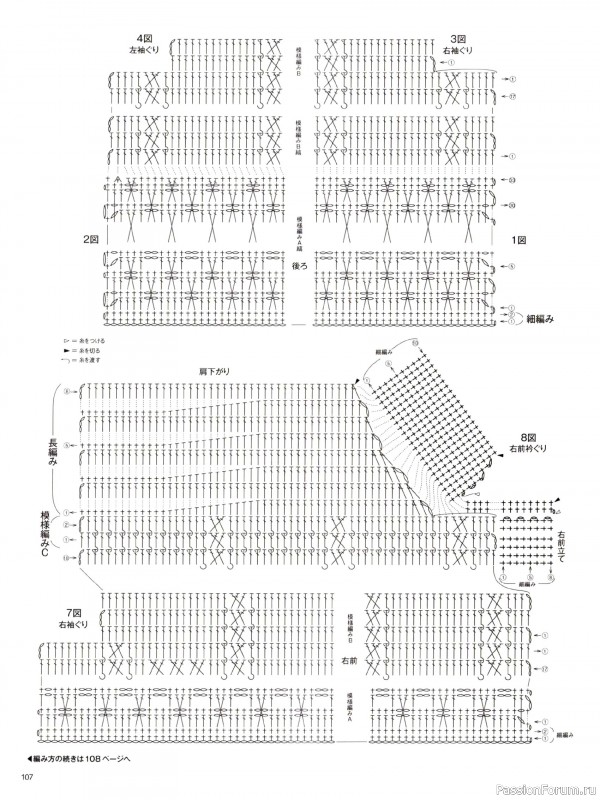Вязаные модели в журнале &laquo;Keito Dama №205 - Spring 2025&raquo;. Продолжение