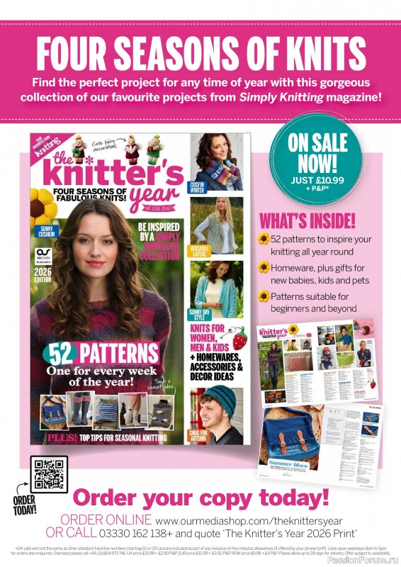 Вязаные проекты крючком в журнале &laquo;Simply Crochet №174 2026&raquo;
