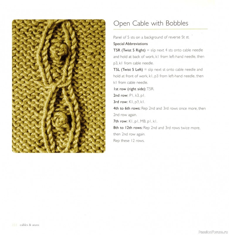 Вязаные проекты в книге «Cables & Aran Stitches-250 to Knit». Продолжение