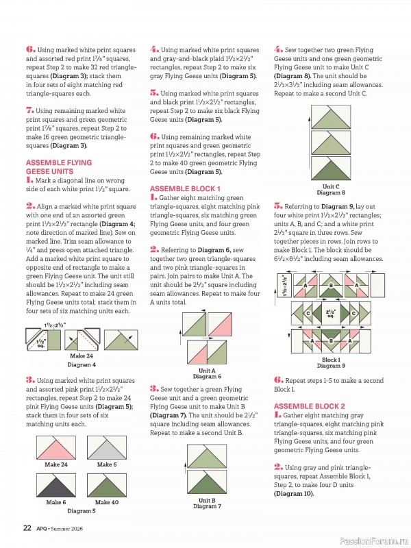 Коллекция проектов для рукодельниц в журнале &laquo;American Patchwork & Quilting №200 2026&raquo;