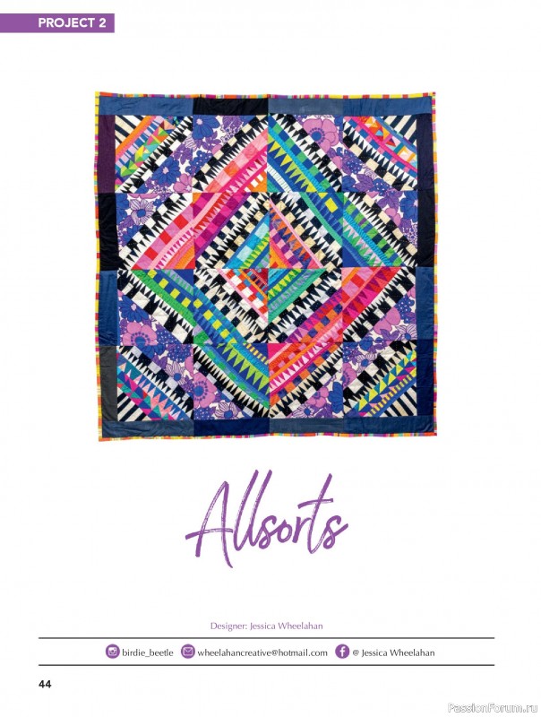 Коллекция проектов для рукодельниц в журнале «Great Australian Quilts №16 2025»