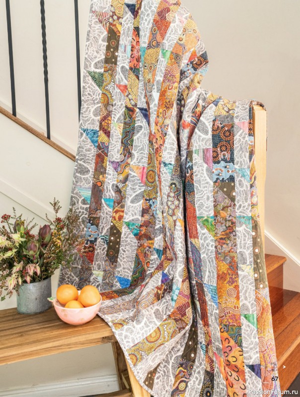 Коллекция проектов для рукодельниц в журнале «Great Australian Quilts №16 2025»
