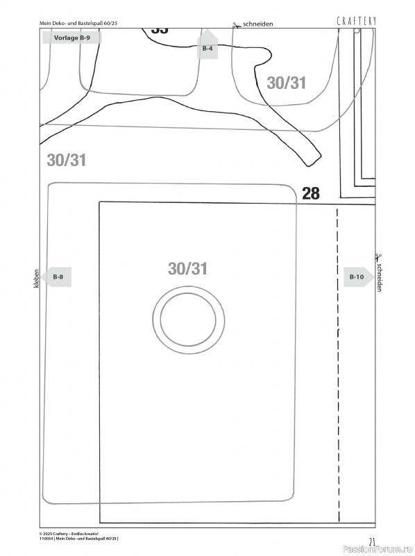 Коллекция проектов для рукодельниц в журнале «Mein Deko und Bastelspass №60 2025»