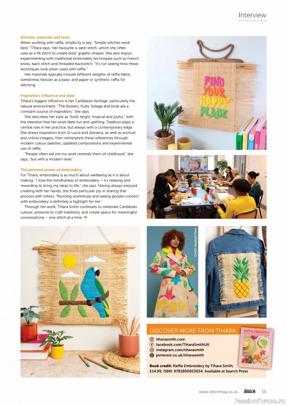 Коллекция проектов для рукодельниц в журнале &laquo;Stitch Magazine №159 2026&raquo;