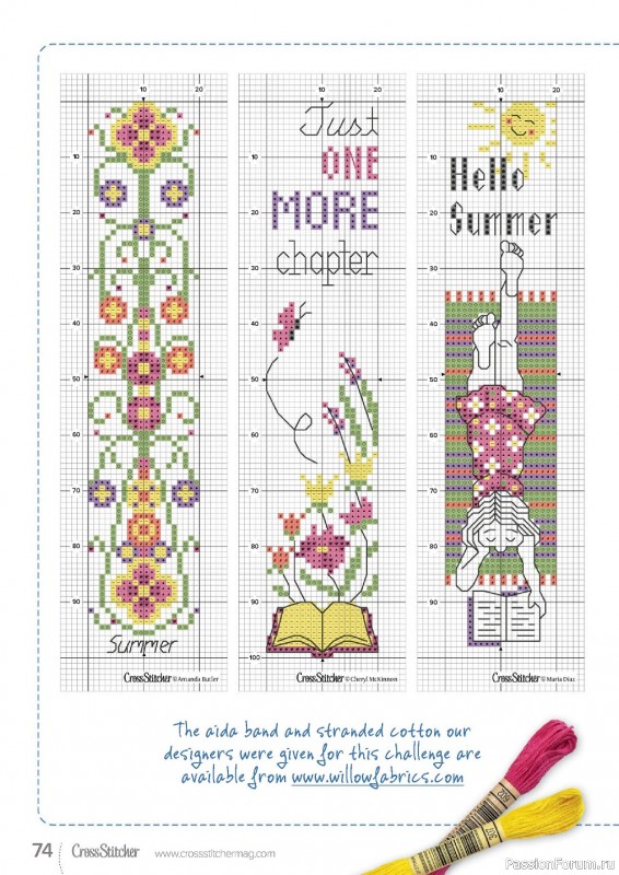 Коллекция вышивки в журнале «CrossStitcher №385 2022»