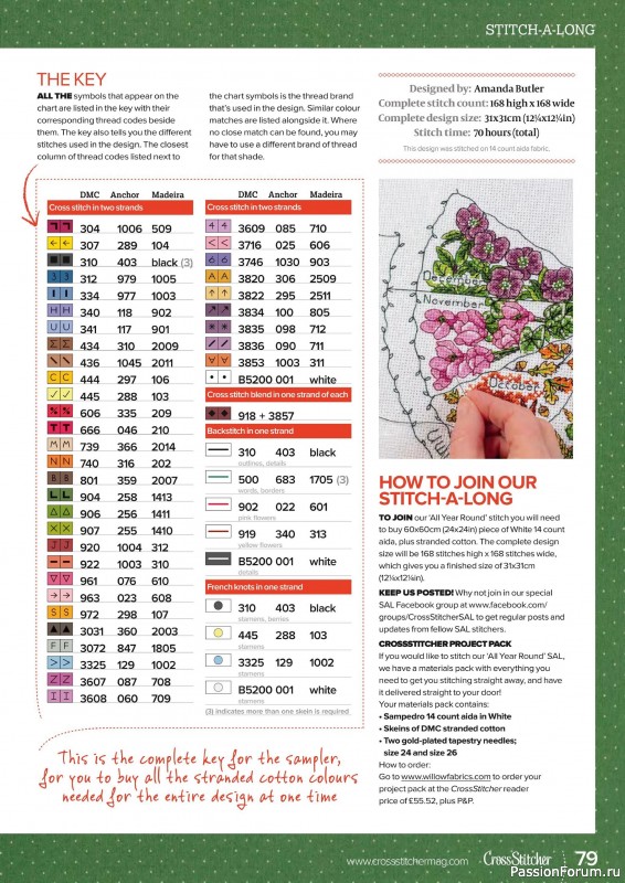 Коллекция вышивки в журнале «CrossStitcher №416 2024»