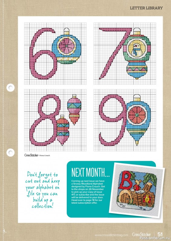 Коллекция вышивки в журнале «CrossStitcher №416 2024»