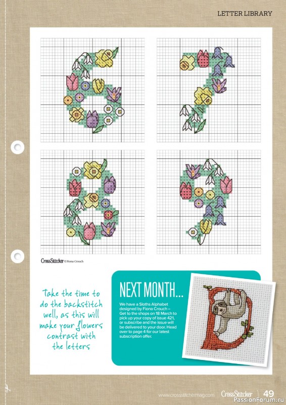 Коллекция вышивки в журнале «CrossStitcher №420 2025»