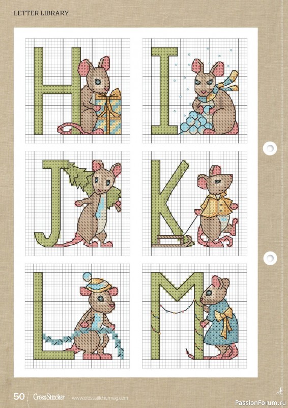 Коллекция вышивки в журнале «CrossStitcher №430 2025»