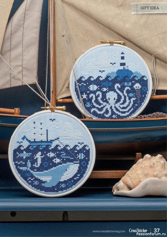 Коллекция вышивки в журнале &laquo;CrossStitcher №438 2026&raquo;