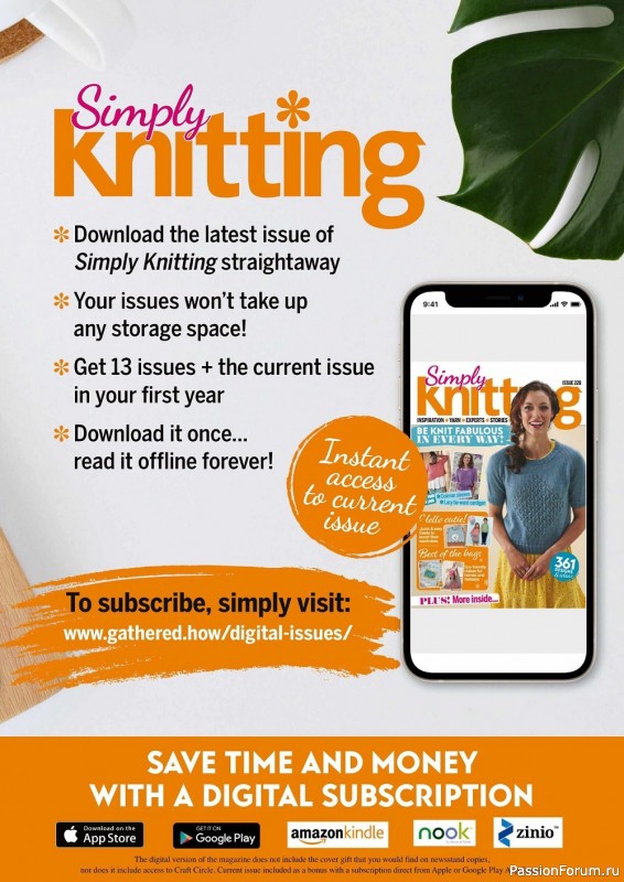 Вязаные модели в журнале «Simply Knitting №228 2022»