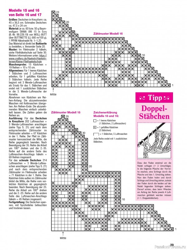 Вязаные проекты спицами в журнале «Hakeln Kreativ №1 2026»