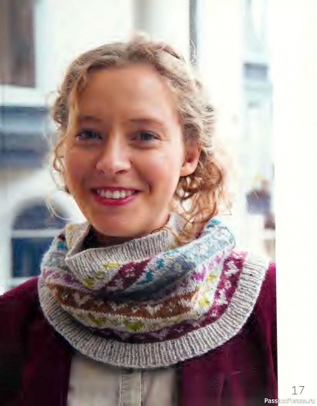 Вязаные проекты в книге «More Easy Fairisle Knits».