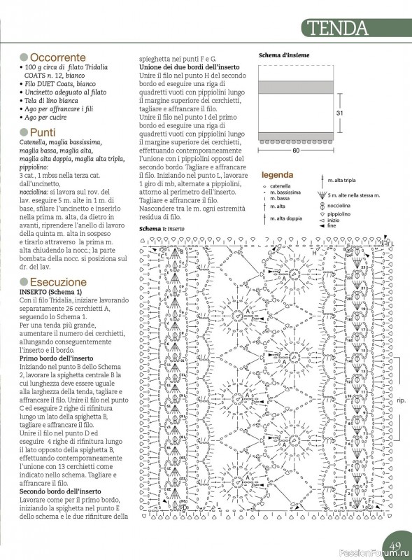 Вязаные проекты в журнале «Motivi all’Uncinetto №64 2023»