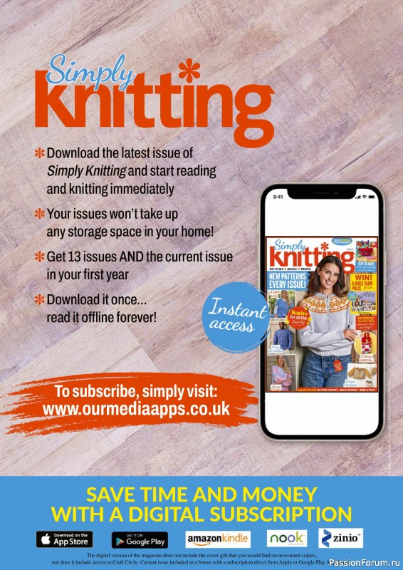 Вязаные проекты в журнале «Simply Knitting №281 2026»
