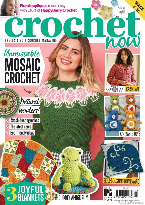 Вязаные проекты крючком в журнале &laquo;Crochet Now №132 2026&raquo;