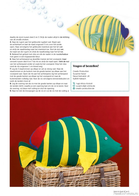 Коллекция проектов для рукодельниц в журнале «Stitch & Quilt №97 2026»