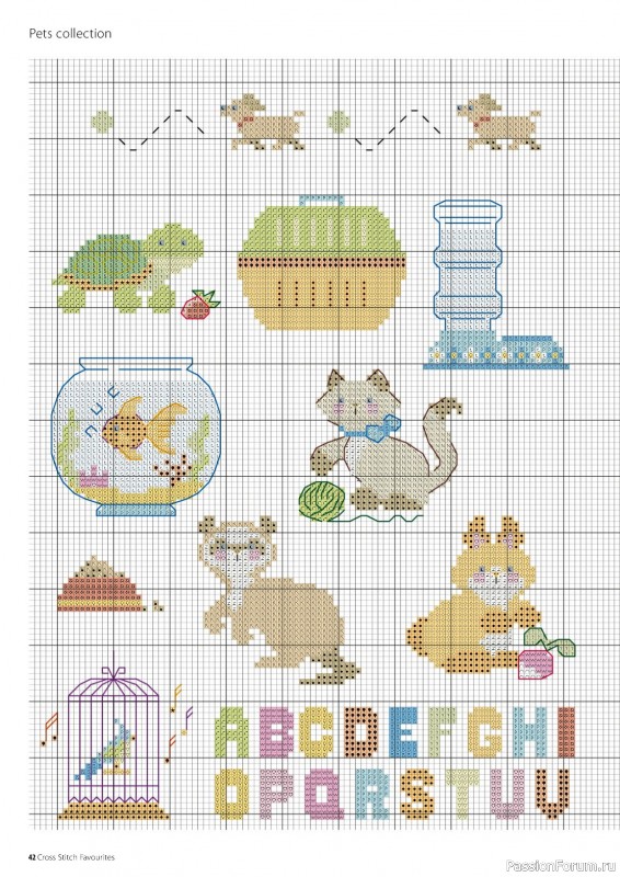 Коллекция вышивки в журнале «Cross Stitch Favourites №35 2023»