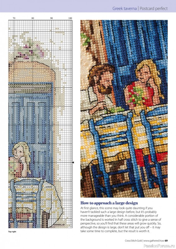 Коллекция вышивки в журнале «Cross Stitch Gold - Figures Collection 2023»