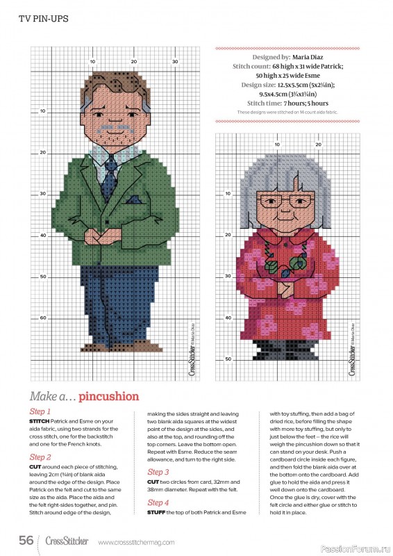 Коллекция вышивки в журнале «CrossStitcher №409 2024»