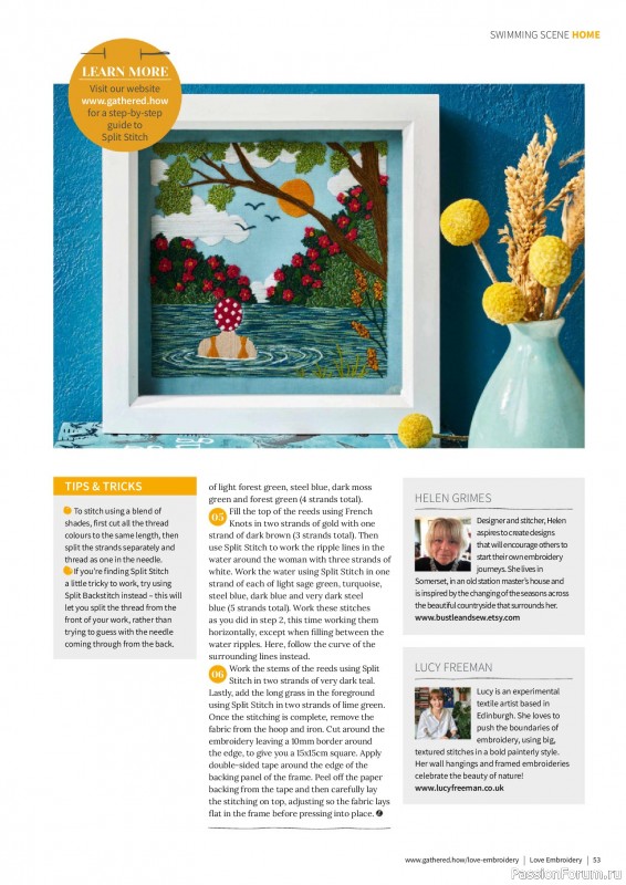 Коллекция вышивки в журнале «Love Embroidery №74 2025»