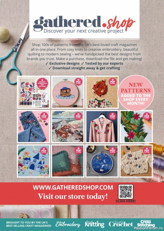 Коллекция вышивки в журнале «Love Embroidery №75 2026»