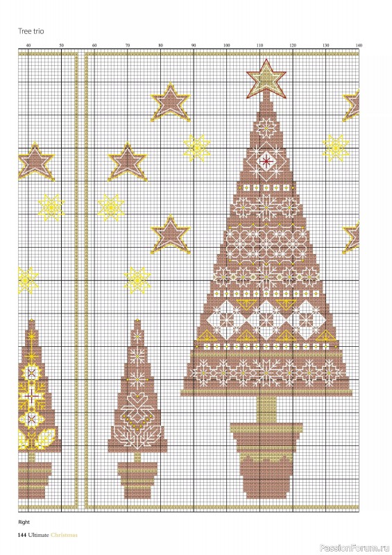 Коллекция вышивки в журнале «Ultimate Crossstitch Christmas №7 2025»