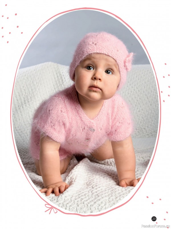 Вязаные модели для детей в журнале «Baby Maschenmode №69 2026»