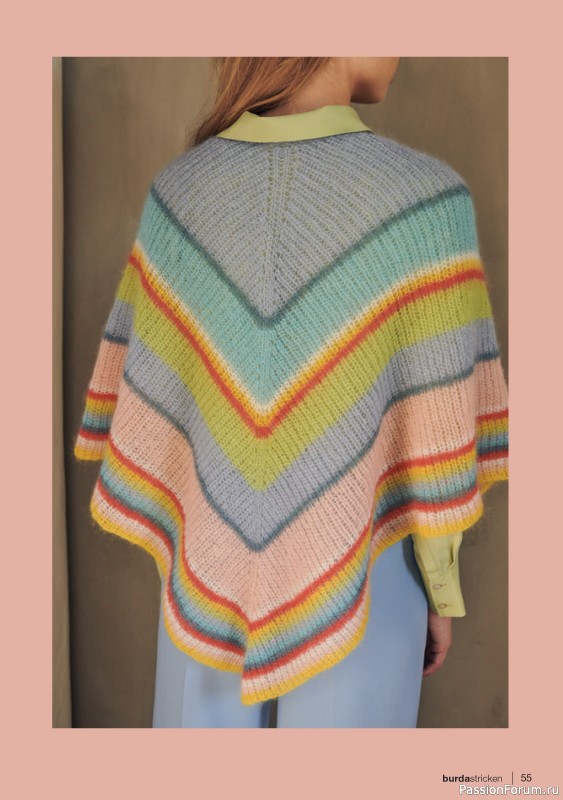 Вязаные модели в журнале «Burda Stricken №4 2022»