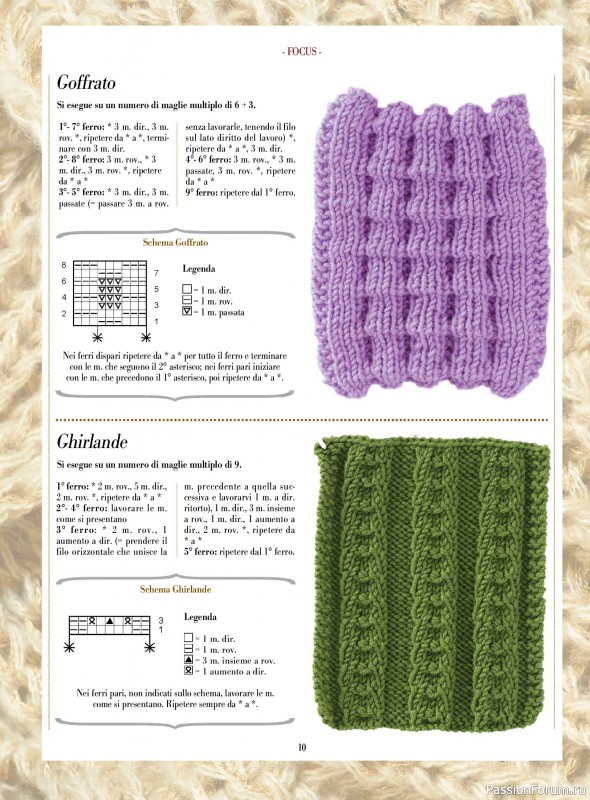 Вязаные модели в журнале &laquo;Piu Maglia №51 2025&raquo;