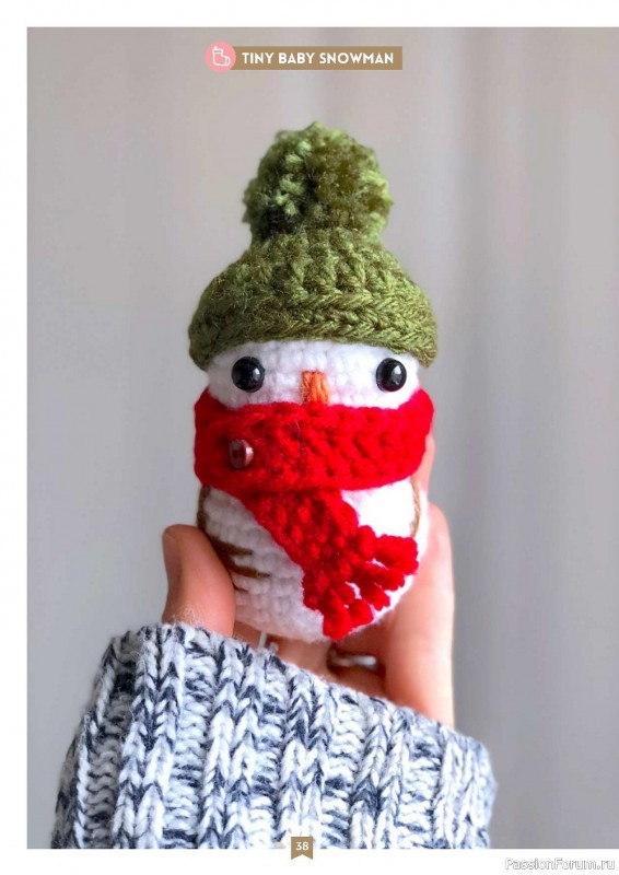 Вязаные проекты крючком в журнале «Christmas Crochet - 1st Edition 2022»