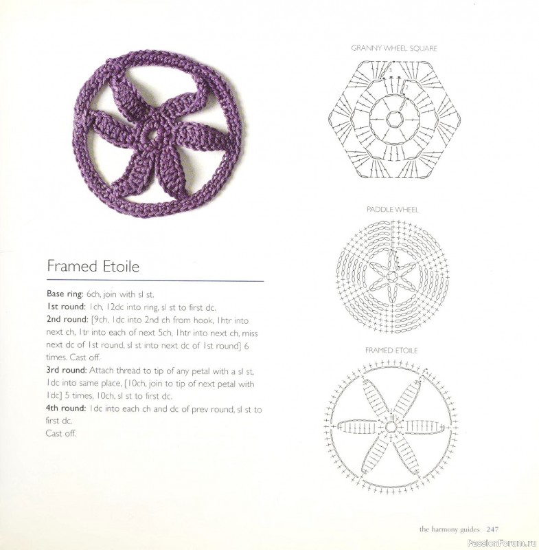 Вязаные проекты в книге &laquo;Crochet Stitch Motifs&raquo;. Продолжение