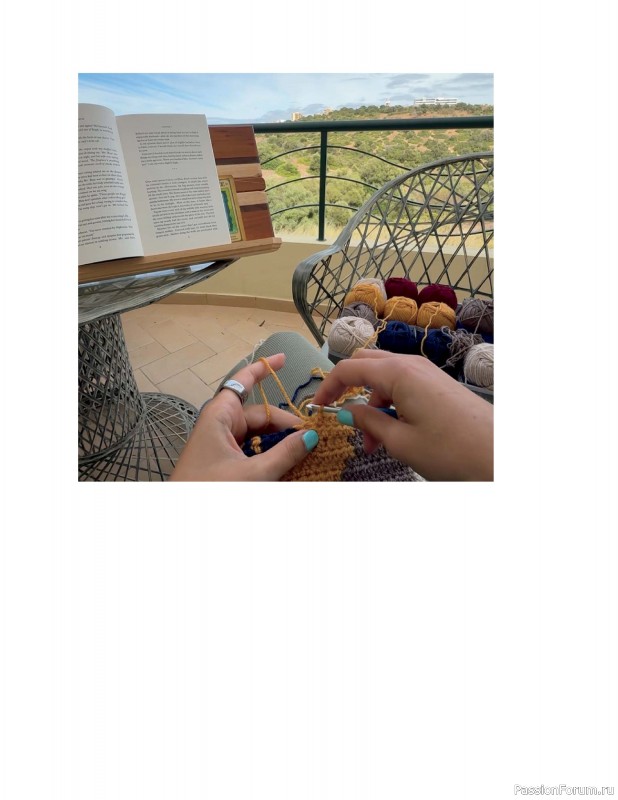 Вязаные проекты в книге «Modern Crochet Tapestries». Продолжение