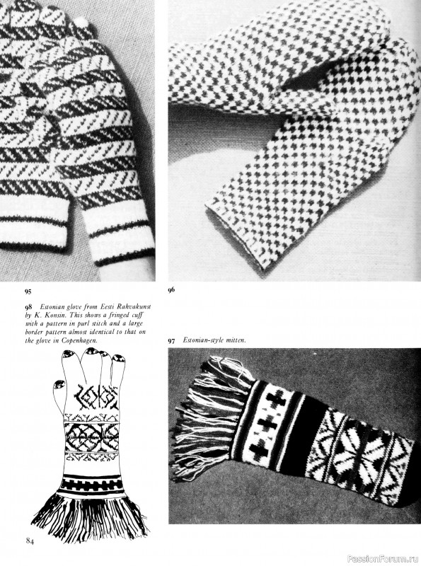 Вязаные проекты в раритетной книге «Traditional Scandinavian Knitting»